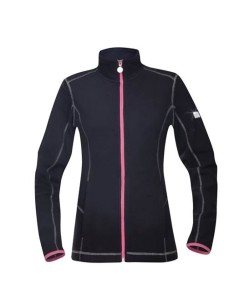 Bluza polarowa FLORET damska - czarny - S