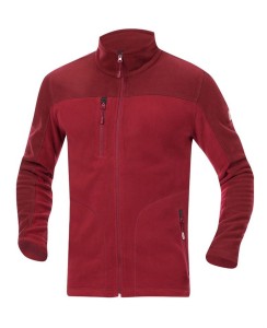 Bluza polarowa MICHAEL męska - czerwony - M