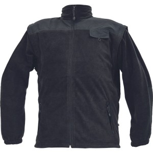 Bluza polarowa RANDWIK - czarny - L