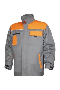 Bluza robocza 2STRONG - szaro-pomarańczowy - 50