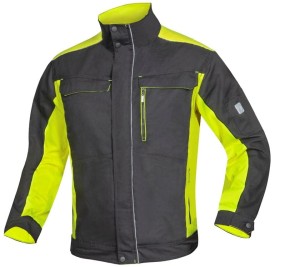 Bluza robocza NEON WINTER - czarno-żółty - 5XL