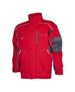 Bluza robocza VISION 01 - czerwono-szary - 183-190cm - 52
