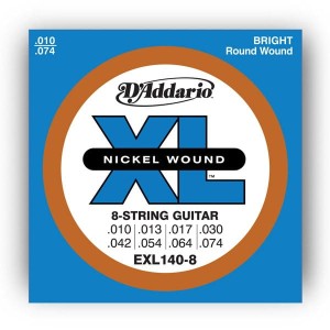 D'Addario EXL140-8 10-74 struny do gitary elektrycznej