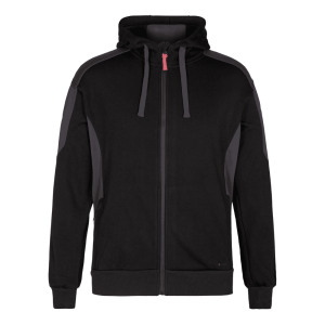 Bluza z kapturem ENGEL Galaxy Sweat - czarny/antracyt - M