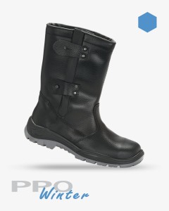 Buty 1413 z metal. podnoskiem ocieplane - 42
