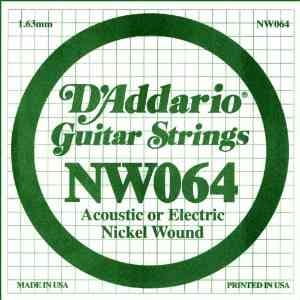 D'addario struna do gitary elektrycznej 064