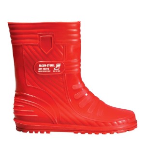 Buty 13223 damskie kwasoługoodporne - czerwony - 40