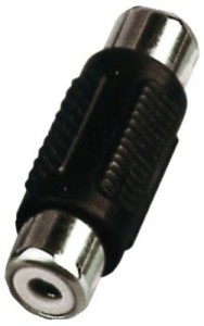 Monacor NTA-100P przejściówka 2x RCA wtyk