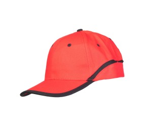 Czapka BASEBALL - czerwony-czarny