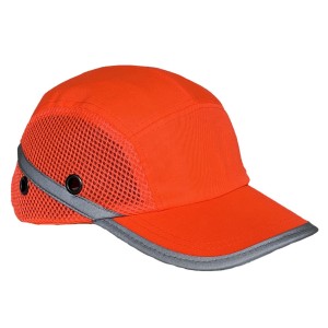 Czapkokask czapka ochronna URGENT BUMPCAP 1239 siatka - pomarańczowy