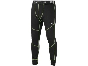 Kalesony CXS REWARD termoaktywne męskie - czarno-zielony - 2XL