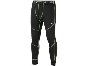 Kalesony CXS REWARD termoaktywne męskie - czarno-zielony - 3XL