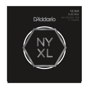 D'addario NYXL struny do gitary elektrycznej 12-60