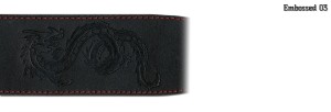 Rali Embossed 03 skórzany pasek gitarowy