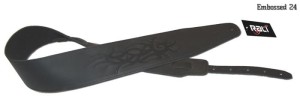 Rali Embossed 24 skórzany pasek gitarowy