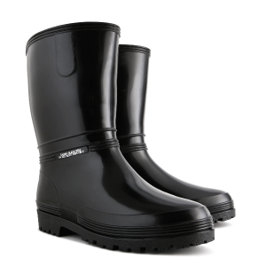Kalosze RAINNY BLACK młodzież. - czarny - 38-39