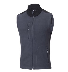 Kamizelka polarowa MARTIN męska - ciemnoszary - 4XL