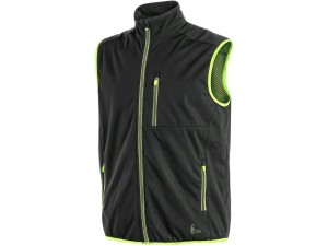 Kamizelka softshell PASO męska - czarno-żółty - XL