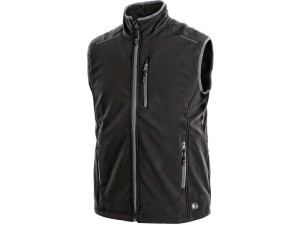 Kamizelka softshell TOPEKA męska  - czarny - L