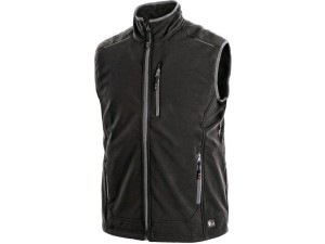 Kamizelka softshell TOPEKA męska  - czarny - M