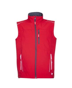 Kamizelka softshell VISION - czerwony - M