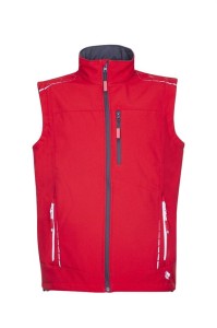 Kamizelka softshell VISION - czerwony - XXL