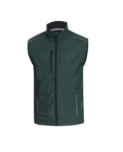 Kamizelka softshell VISION - zielony - XXXL
