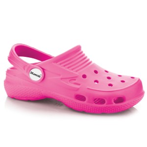 Klapki 3Kamido Croco Kids - różowy - 26