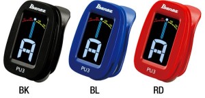 Ibanez PU3 BL tuner gitarowy z klipsem