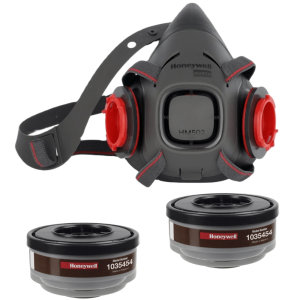 Komplet - półmaska HONEYWELL North HM502BS + pochłaniacz North 1035454 - A2 (2szt.)