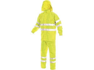 Komplet odblaskowy YORK męski - żółty - XL