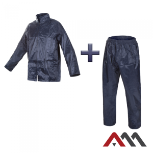 Komplet przeciwdeszczowy nylonowy KPN - niebieski - XXL