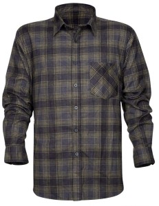 Koszula flanelowa URBAN - czarny - 51-52