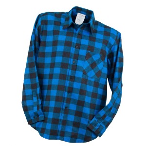 Koszula flanelowa URGENT - blue - 44