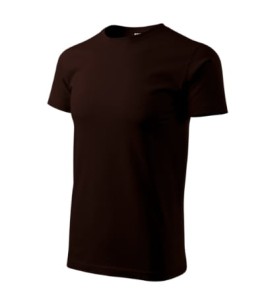 Koszulka Basic męska - kawowy - XL