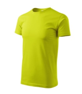 Koszulka Basic męska - limetka - 2XL