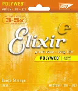 Elixir Polyweb struny do banjo 5-strunowego 10-23