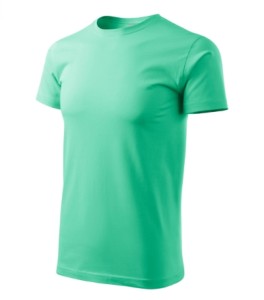Koszulka Basic męska - miętowy - 2XL