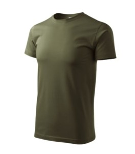 Koszulka Basic męska - military - 2XL