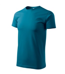 Koszulka BASIC męska - petrol blue - XL