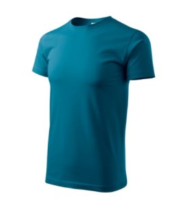 Koszulka BASIC męska - petrol blue - XS