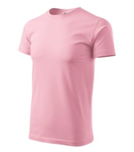 Koszulka Basic męska - różowy - 4XL