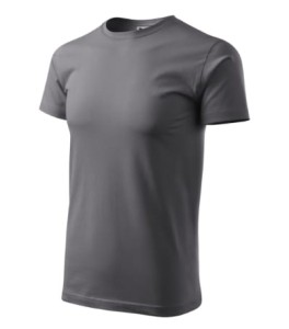 Koszulka Basic męska - stalowy - 4XL