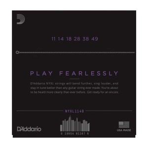 D'addario NYXL struny do gitary elektrycznej 11-49 TRZYPAK