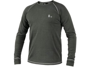 Koszulka CXS ACTIVE męska funkcjonalna dł. rękaw - szary - XL