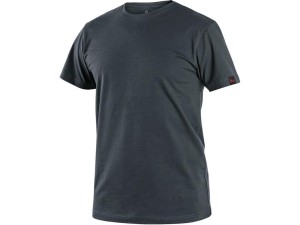Koszulka CXS NOLAN krótki rękaw - ciemno szary - 3XL