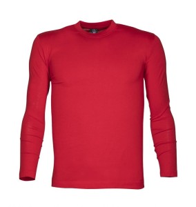 Koszulka dł. rękaw CUBA - czerwony - XXXL