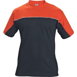 Koszulka EMERTON - pomarańczowy-czarny - 3XL