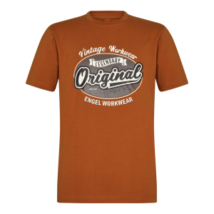 Koszulka ENGEL Extend T-shirt - brązowy - S