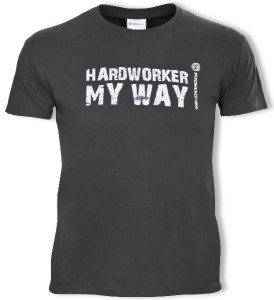 Koszulka HARDWORKER grey - M